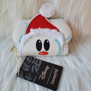 Loungefly Snowman Mickey Mouse Wallet